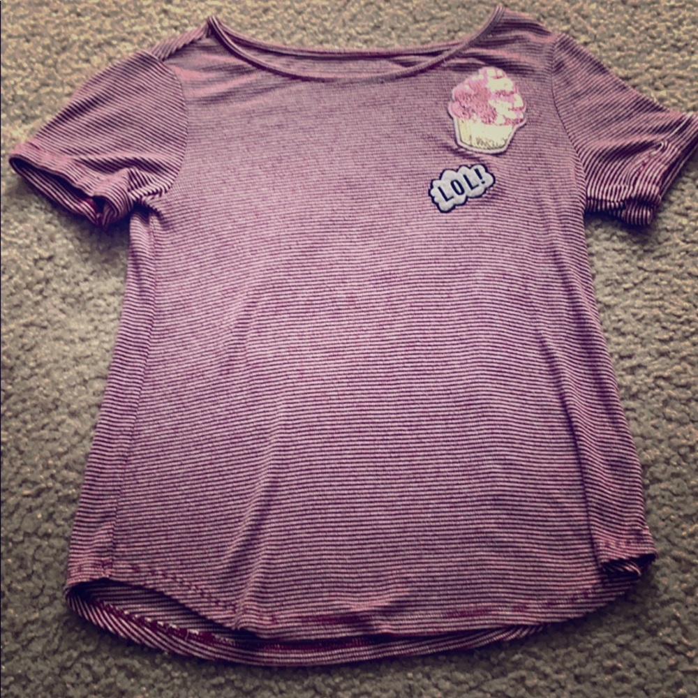 This is a cute shirt for girls.